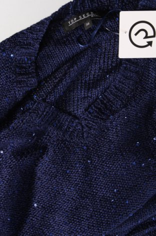 Γυναικείο πουλόβερ Top Secret, Μέγεθος S, Χρώμα Μπλέ, Τιμή 4,13 €
