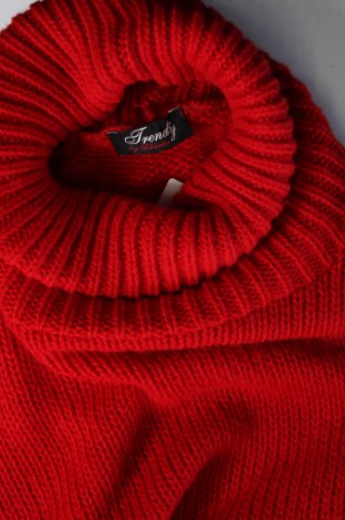 Damenpullover Trendy, Größe M, Farbe Rot, Preis € 4,04