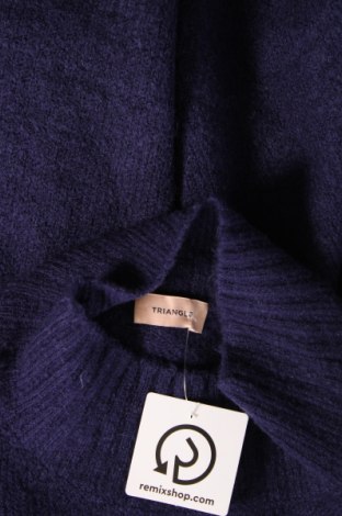 Γυναικείο πουλόβερ Triangle By s.Oliver, Μέγεθος XXL, Χρώμα Μπλέ, Τιμή 10,10 €