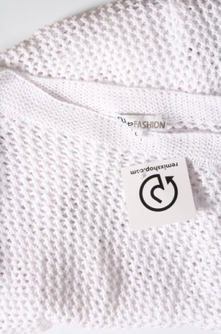 Дамски пуловер Up 2 Fashion, Размер L, Цвят Бял, Цена 12,18 лв.