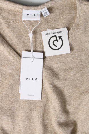Γυναικείο πουλόβερ VILA, Μέγεθος XL, Χρώμα  Μπέζ, Τιμή 27,84 €
