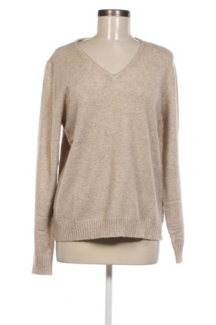Γυναικείο πουλόβερ VILA, Μέγεθος XL, Χρώμα  Μπέζ, Τιμή 11,14 €