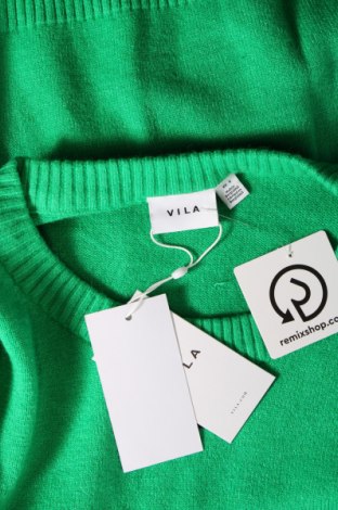 Дамски пуловер VILA, Размер S, Цвят Зелен, Цена 54,00 лв.