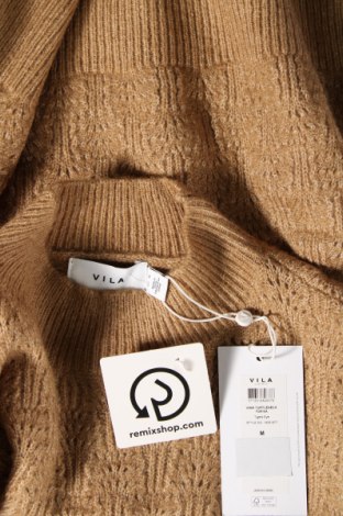 Γυναικείο πουλόβερ VILA, Μέγεθος M, Χρώμα  Μπέζ, Τιμή 8,35 €