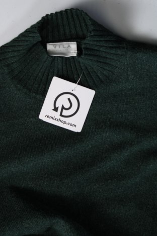 Дамски пуловер VILA, Размер M, Цвят Зелен, Цена 3,00 лв.