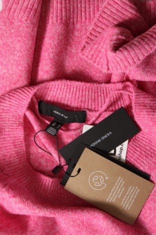 Γυναικείο πουλόβερ Vero Moda, Μέγεθος L, Χρώμα Ρόζ , Τιμή 9,74 €