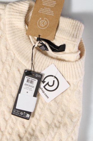 Дамски пуловер Vero Moda, Размер M, Цвят Бежов, Цена 54,00 лв.