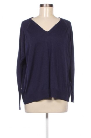 Γυναικείο πουλόβερ Violeta by Mango, Μέγεθος XL, Χρώμα Μπλέ, Τιμή 10,23 €
