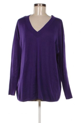 Дамски пуловер Violeta by Mango, Размер XL, Цвят Лилав, Цена 56,14 лв.