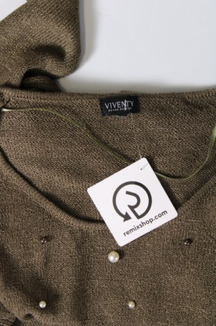 Дамски пуловер Viventy by Bernd Berger, Размер L, Цвят Зелен, Цена 6,38 лв.