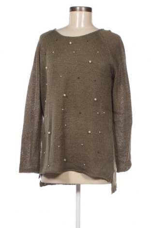 Дамски пуловер Viventy by Bernd Berger, Размер L, Цвят Зелен, Цена 13,05 лв.