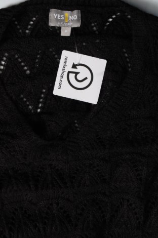 Γυναικείο πουλόβερ Yes Or No, Μέγεθος M, Χρώμα Μαύρο, Τιμή 3,41 €