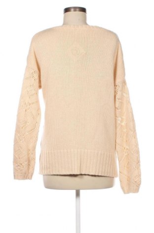 Дамски пуловер Yessica, Размер L, Цвят Бежов, Цена 8,99 лв.