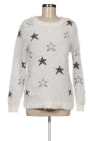 Дамски пуловер Yessica, Размер L, Цвят Бял, Цена 8,99 лв.