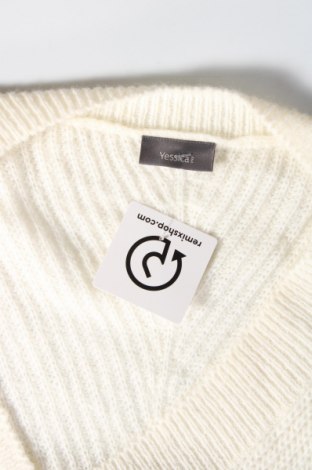 Дамски пуловер Yessica, Размер XL, Цвят Екрю, Цена 8,12 лв.