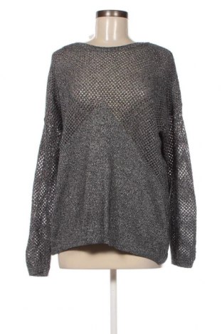 Дамски пуловер Yessica, Размер L, Цвят Сребрист, Цена 6,38 лв.