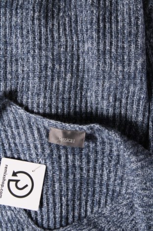Дамски пуловер Yessica, Размер S, Цвят Син, Цена 8,99 лв.