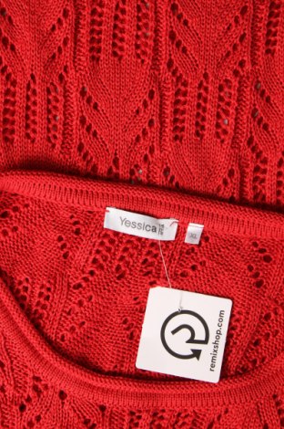 Дамски пуловер Yessica, Размер XL, Цвят Червен, Цена 3,00 лв.