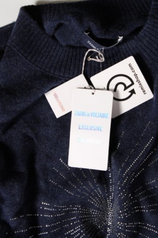 Дамски пуловер Zadig & Voltaire, Размер S, Цвят Син, Цена 281,00 лв.