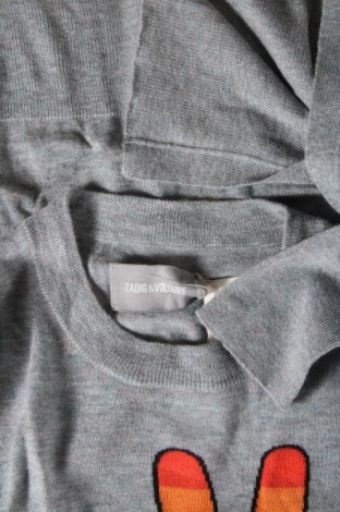 Дамски пуловер Zadig & Voltaire, Размер XS, Цвят Сив, Цена 281,00 лв.
