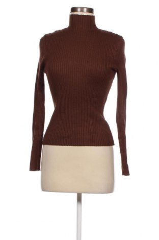 Γυναικείο πουλόβερ Zara, Μέγεθος L, Χρώμα Καφέ, Τιμή 12,37 €