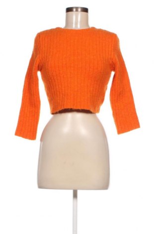 Дамски пуловер Zara, Размер M, Цвят Оранжев, Цена 6,84 лв.