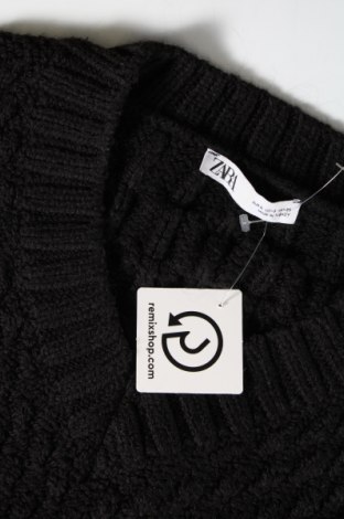Γυναικείο πουλόβερ Zara, Μέγεθος S, Χρώμα Μαύρο, Τιμή 3,48 €