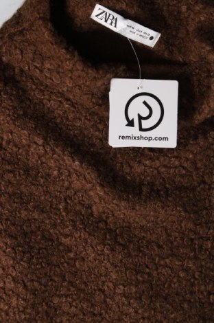 Дамски пуловер Zara, Размер M, Цвят Кафяв, Цена 43,16 лв.