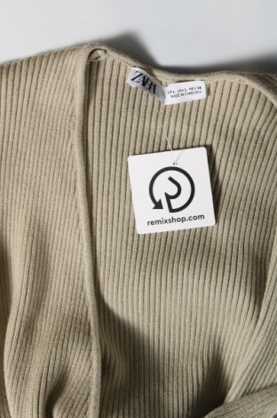 Дамски пуловер Zara, Размер L, Цвят Зелен, Цена 7,80 лв.