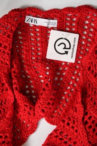 Damenpullover Zara, Größe S, Farbe Rot, Preis 13,92 €