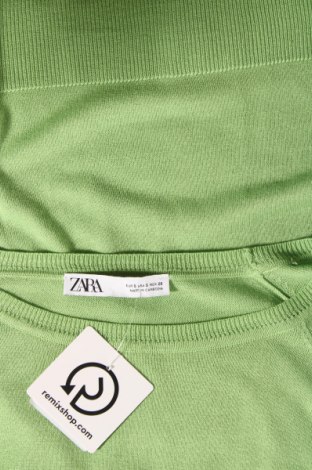 Dámský svetr Zara, Velikost S, Barva Zelená, Cena  253,00 Kč