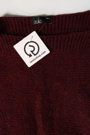 Дамски пуловер Zuiki, Размер M, Цвят Червен, Цена 6,67 лв.