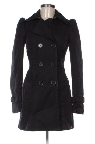 Дамски шлифер Edc By Esprit, Размер XS, Цвят Черен, Цена 74,87 лв.