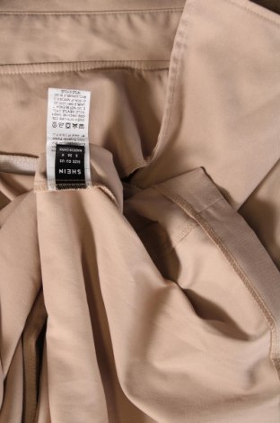 Дамски шлифер SHEIN, Размер S, Цвят Бежов, Цена 45,00 лв.