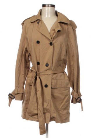 Дамски шлифер Zara, Размер M, Цвят Бежов, Цена 22,23 лв.