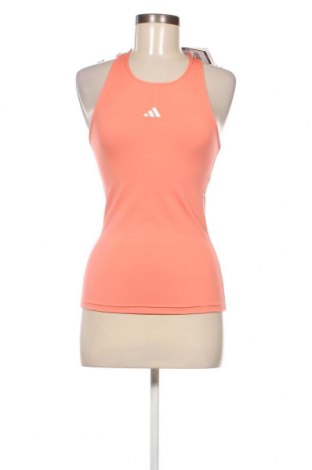 Γυναίκειο αθλητικό τοπ Adidas, Μέγεθος XS, Χρώμα Πορτοκαλί, Τιμή 22,27 €