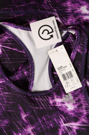 Γυναίκειο αθλητικό τοπ Adidas, Μέγεθος S, Χρώμα Βιολετί, Τιμή 25,77 €