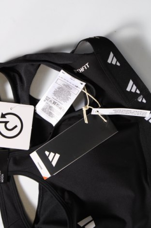 Damen Sporttop Adidas, Größe S, Farbe Schwarz, Preis 37,11 €
