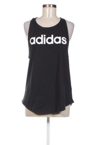 Damen Sporttop Adidas, Größe L, Farbe Schwarz, Preis 37,11 €