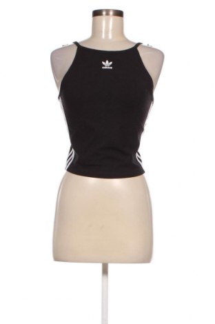 Damen Sporttop Adidas Originals, Größe S, Farbe Schwarz, Preis 23,01 €