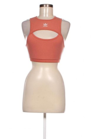 Γυναίκειο αθλητικό τοπ Adidas Originals, Μέγεθος S, Χρώμα Πορτοκαλί, Τιμή 14,84 €