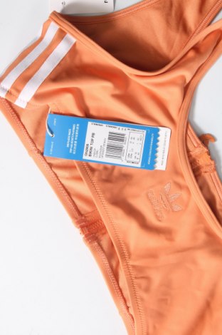 Γυναίκειο αθλητικό τοπ Adidas Originals, Μέγεθος XL, Χρώμα Πορτοκαλί, Τιμή 23,24 €