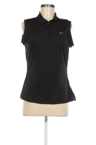 Damen Sporttop Nike, Größe L, Farbe Schwarz, Preis 16,70 €