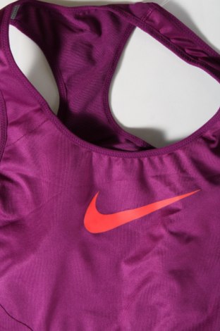 Дамски спортен топ Nike, Размер M, Цвят Лилав, Цена 24,00 лв.