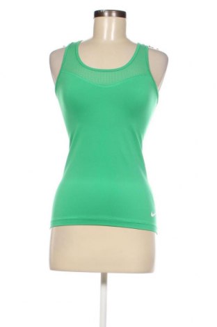 Damen Sporttop Nike, Größe S, Farbe Grün, Preis 16,70 €