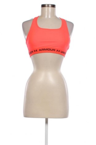 Damen Sporttop Under Armour, Größe S, Farbe Orange, Preis 35,25 €