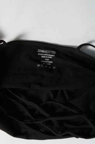 Γυναίκειο αθλητικό τοπ Zenana Outfitters, Μέγεθος XL, Χρώμα Μαύρο, Τιμή 5,29 €