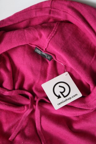 Γυναικείο φούτερ Laura Torelli, Μέγεθος XL, Χρώμα Ρόζ , Τιμή 17,94 €