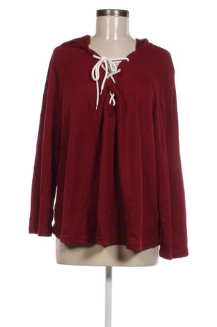 Γυναικείο φούτερ SHEIN, Μέγεθος XL, Χρώμα Κόκκινο, Τιμή 10,23 €