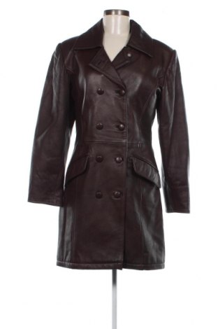 Dámska kožená bunda , Veľkosť XS, Farba Hnedá, Cena  24,27 €